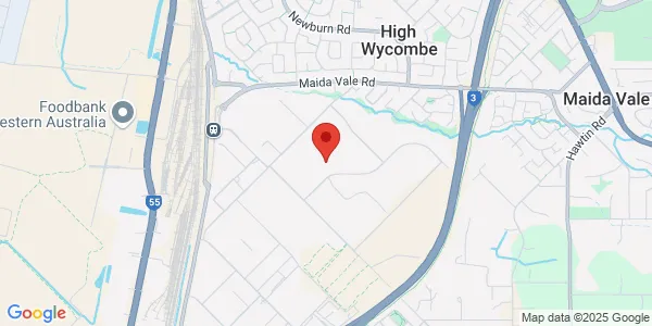 Map of 28 Brae Rd High Wycombe Western Australia 6057 Australia