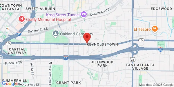Map of 764 Memorial Dr SE Ste 106 Atlanta, GA 30316
