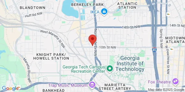 Map of 1000 Northside Dr Ste 1300 Atlanta, GA 30318