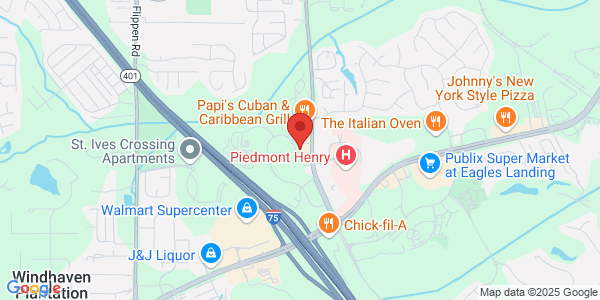 Map of 131 North Park Trl Stockbridge, GA 30281