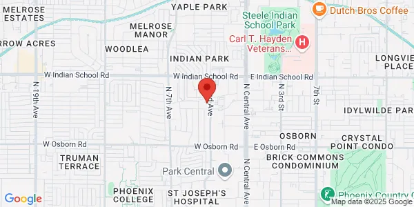 Map of 300 W Clarendon Ave Ste 120 Phoenix, AZ 85013