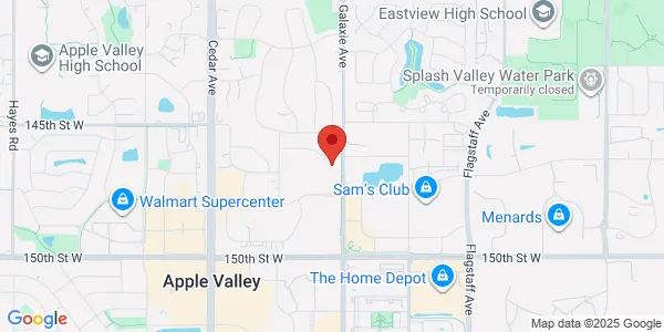 Map of 14655 Galaxie Ave Apple Valley, MN 55124