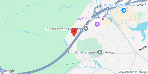 Map of 340 Wood Rd Braintree, MA 02184