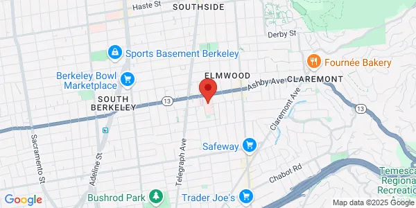 Map of 2450 Ashby Ave Alta Bates Campus Berkeley, CA 94705