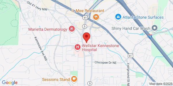Map of 796 Church St Ste 100 Marietta, GA 30060