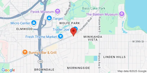 Map of 4601 Excelsior Blvd Ste 407 St. Louis Park, MN 55416