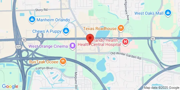 Map of 2714 Rew Cir Ocoee, FL 34761