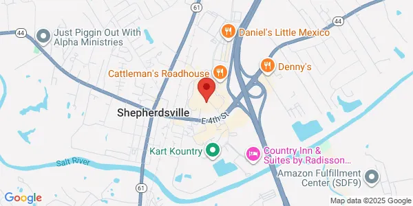 Map of 185 Adam Shepherd Pkwy Ste 13 KY, KY 40165