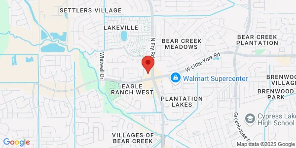 Map of 6111 N Fry Rd Katy, TX 77449