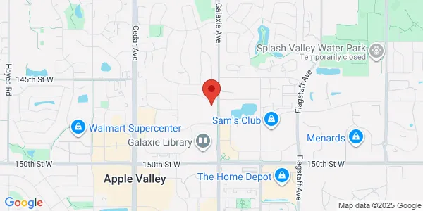 Map of 14655 Galaxie Ave Apple Valley, MN 55124