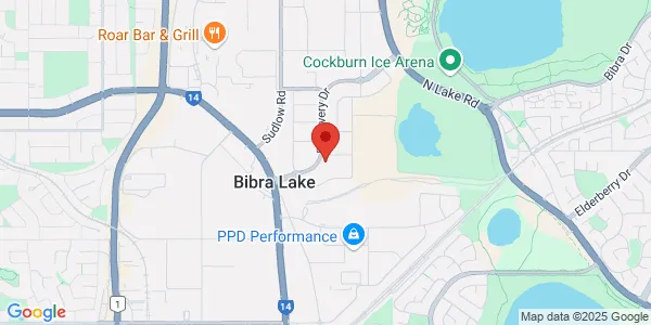 Map of 94 Discovery Drv Bibra Lake Western Australia 6163 Australia