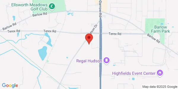 Map of 5655 Hudson Dr Ste 210 Hudson, OH 44236