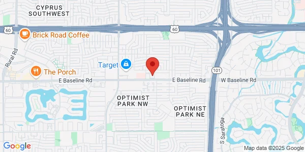 Map of 1920 E Baseline Rd Tempe, AZ 85283