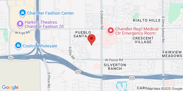 Map of 2201 W Fairview St Ste 9 Chandler, AZ 85224