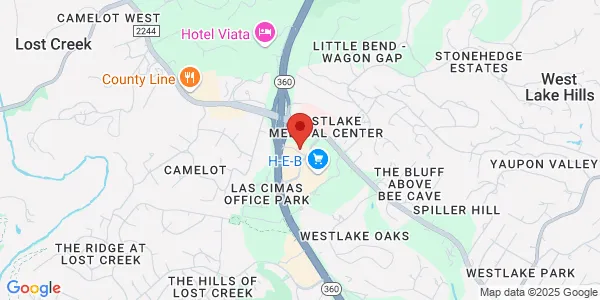 Map of 701 S Capital Of Texas Hwy Ste Q900 Austin, TX 78746