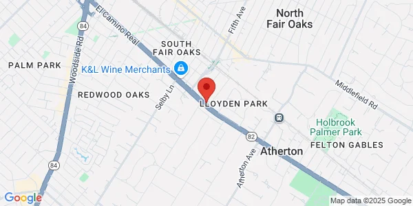 Map of 3351 El Camino Real Ste 220 Atherton, CA 94027