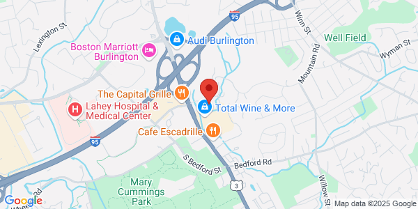 Map of 20 Wall St Burlington, MA 01803