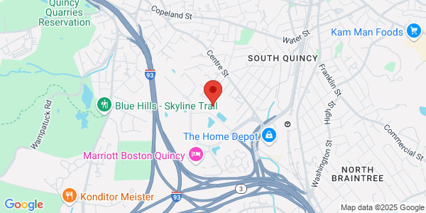 Map of 500 Congress Street Quincy, MA 02169