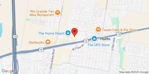 Map of 151 Exchange Blvd Ste 500 Hutto, TX 78634