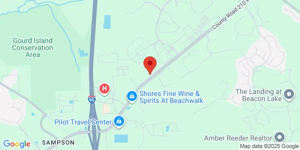 Map of 105 Badger Park Dr Ste 8 Saint Johns, FL 32259