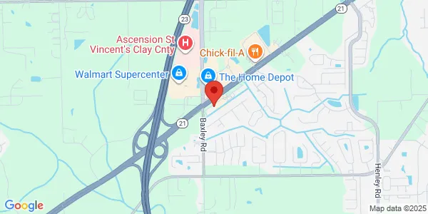 Map of 1811 Blanding Blvd Ste 101 Middleburg, FL 32068
