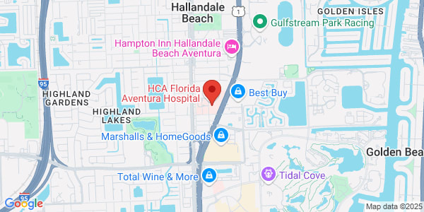Map of 20900 Biscayne Blvd Miami, FL 33180
