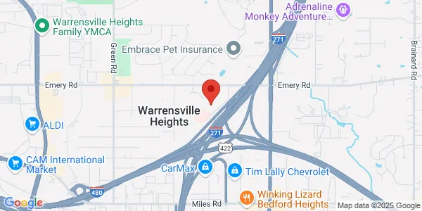 Map of 4120 Interchange Corporate Center Rd Cleveland, OH 44128