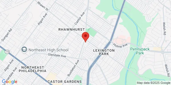 Map of 7959 Bustleton Ave Philadelphia, PA 19152