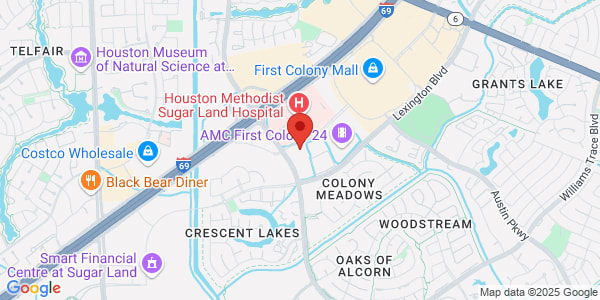 Map of 3533 Town Center Blvd S Ste 400 Sugar Land, TX 77479