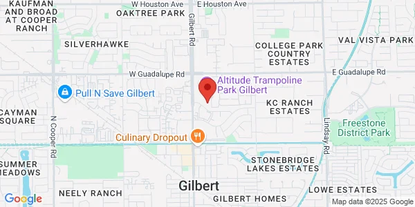 Map of 655 N Gilbert Rd Ste 154 Gilbert, AZ 85234