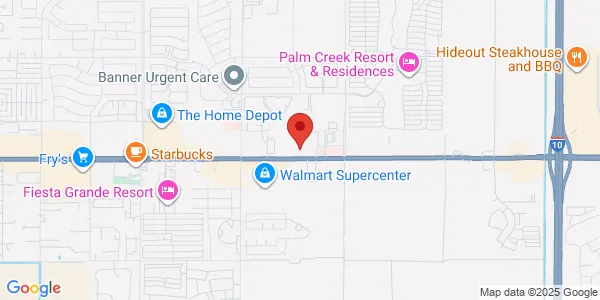Map of 1828 E Florence Blvd Bldg B Ste 118 & 128 Casa Grande, AZ 85122