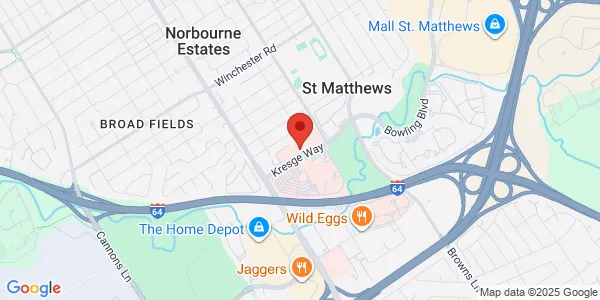 Map of 4003 Kresge Way Ste 221 Louisville, KY 40207