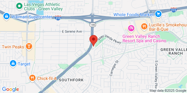 Map of 2651 Paseo Verde Pkwy Ste 180 Henderson, NV 89074