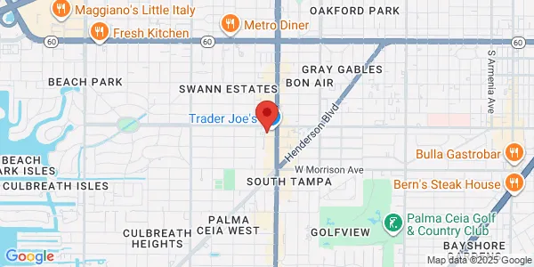 Map of 711 S Dale Mabry Hwy Ste 302 Tampa, FL 33609