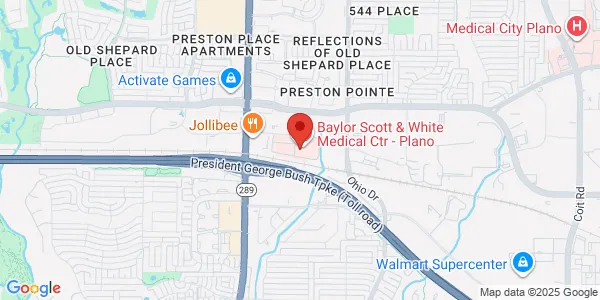 Map of 4700 Alliance Blvd Plano, TX 75093