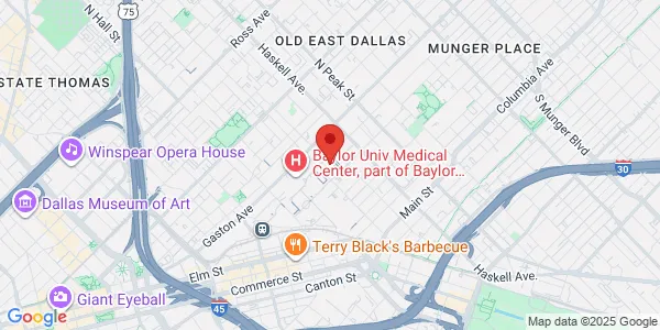Map of 3900 Junius St Ste 705 Dallas, TX 75246