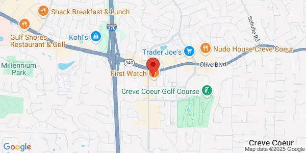 Map of 774 N New Ballas Rd Saint Louis, MO 63141