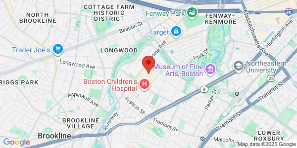Map of 330 Brookline Ave Fl 1 Boston, MA 02115