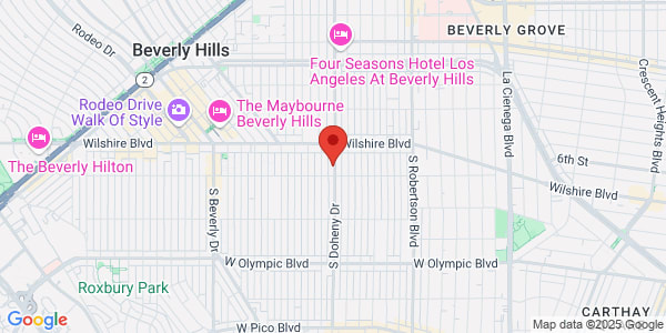 Map of 145 S Doheny Dr Beverly Hills, CA 90211