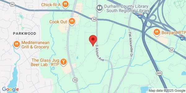 Map of 2300 Englert Dr Durham, NC 27713