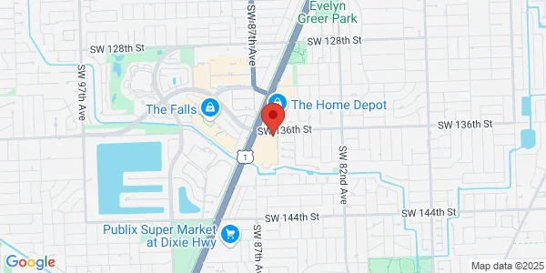 Map of 13611 S Dixie Hwy Ste 545 Miami, FL 33176