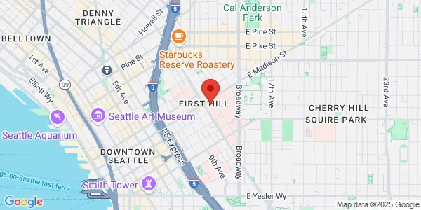 Map of 1101 Madison St Ste 310 Seattle, WA 98104