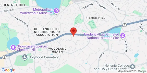 Map of 850 Boylston St Ste 320 Chestnut Hill, MA 02467