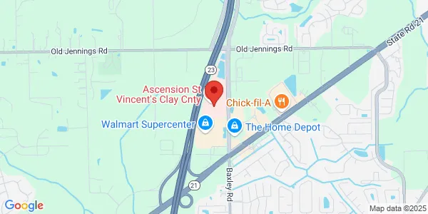 Map of 1658 St Vincent's Way Ste 230 Middleburg, FL 32068