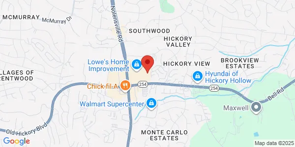 Map of 5630 Nolensville Pike Nashville, TN 37211