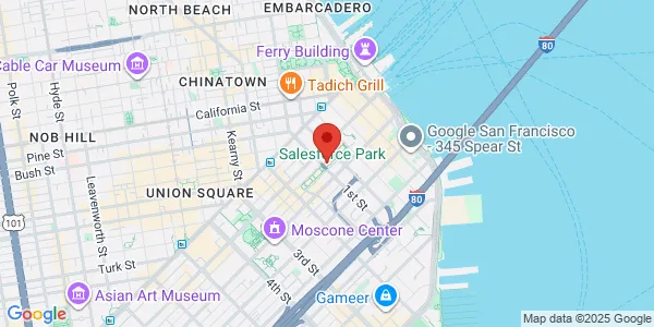 Map of 425 Mission St Ste 200 San Francisco, CA 94105
