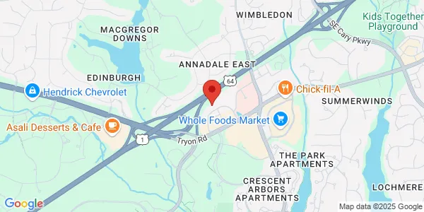 Map of 300 Ashville Ave Ste 280 Cary, NC 27511