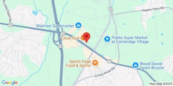 Map of 4901 Olin Way Suite 1000 Charlotte Radiology Denver, NC 28037