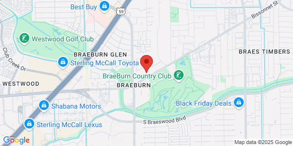 Map of 8300 Bissonnet St Ste 120 Houston, TX 77074