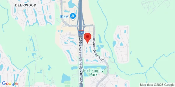 Map of 11512 Lake Mead Ave Ste 306 Jacksonville, FL 32256
